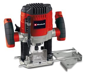 Einhell Défonceuse électrique TC-RO 1155 Kit - 1100 W - Pince de serrage 6 et 8 mm - Réglage de la vitesse - Incl. 15 emporte-pièces