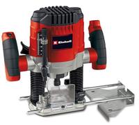 Einhell Défonceuse TC-RO 1155 E | 1100 W | course 55 mm | Ø 6 et 8 mm | réglage vitesse | guide parallèle | adaptateur aspiration | accessoires