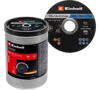 EINHELL Disques à tronçonner, 711527, 115x1,0 mm, 100 pièces