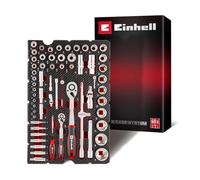 EINHELL E-Case : jeu de douilles et de clés à cliquet, 370520, 60 pièces