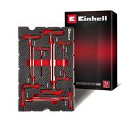 Einhell T-Griff Schraubendreher-Set 9-tlg. Einleger Pad 370526 Insert 9 pièces