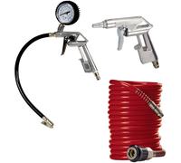 Einhell Einhell 41.327.41, Schwarz, Metallisch, Rot, 4 m, 900 g Set doutils pneumatiques