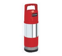 Einhell Pompe immergée automatique GE-PP 1100 N-A (1100 W, Température de l'eau 35°C, Longueur du câble : 15 m, Fonction automatique, Corps Inox, Interrupteur de surcharge)