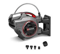Einhell Enrouleur de tuyau sans fil GE-HR 18/30-1 WH Li-Solo (18 V, mécanisme d’enroulement automatique, pivote sur 180°, support mural, tuyau de raccordement 1,5 m, sans batterie ni tuyau)