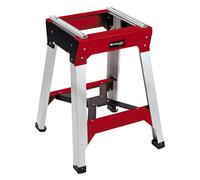 Einhell Support de scie E-Stand - Piètement universel, renforts en X, pied réglable, acier, H 81 cm