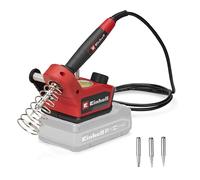 Einhell Fer à souder sans fil TE-SI 18/480 Li E-Solo | PXC | 18 V | 200 °C - 480 °C | pour brasage tendre | écran LCD | 2 pannes pointues, 1 plate et étain