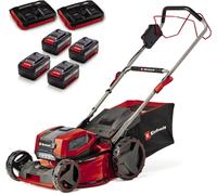 Einhell Tondeuse à gazon sans fil tractée GP-CM 36/47 S Li BL 36V Brushless 47cm Bac 65L 4x4,0Ah