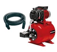Einhell Groupe de surpression GC-WW 6538 Set (650 W, Hauteur d'aspiration 8 m) Livré avec tuyau d'aspiration 7 m