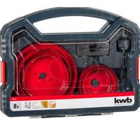 kwb 109178 Jeu de scies-cloches 8 pièces 67 mm, 76 mm, 89 mm, 102 mm, 127 mm 8 pc(s)