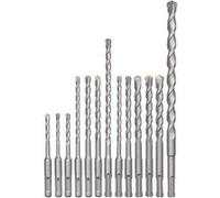 Einhell kwb – Lot de 12 forets SDS-Plus pour marteau perforateur Ø 5–14 mm