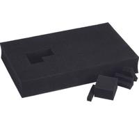 Einhell Kit de mousses prédécoupées E-Case – Garniture intérieure pour rangement sûr et modulable