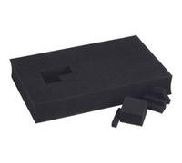 Original Einhell Kit de mousses prédécoupées pour la gamme E-Case (garniture intérieure pour les coffrets de la gamme E-Case, pour le rangement sûr et modulable d’équipements sensibles)