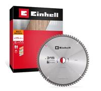 Einhell Lame de scie circulaire, multimatériaux, Ø 315 x 30 mm, 72 dents | Denture HLTCG | Angle neutre | Dents carbure | Coupe moyenne | Fentes thermiques | Pour scies sur table