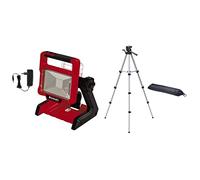 Einhell Lampe sans fil TE-CL 18/2000 LiAC - Solo Power X-Change (18 V, lithium-ion, tête pivotante, fonction hybride, fournie sans batterie ni chargeur) avec trépied et sac de transport