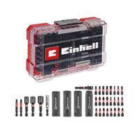 Einhell M-CASE 35 pièces jeu d’embouts à impact et de douilles | Embouts S2 25 et 50 mm | douilles tournevis | douilles longues | adaptateur douilles | porte-embout 60 mm