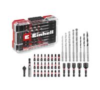 Einhell Assortiment 108759 39 pièces – forets et embouts métal, bois, pierre, béton (4/5/6/8 mm)