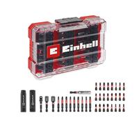Einhell M-CASE 39 pièces jeu d’embouts à impact et de douilles | Embouts S2 de 25 et 50 mm | douilles hexagonales | douilles longues | adaptateur pour douilles | porte-embout de 60 mm