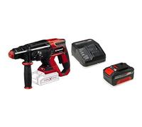 Einhell Marteau perforateur sans fil TE-HD 18/20 Li-Solo Power X-Change (18V, 1,8 J, perçage de 20 mm, fréquence de frappe max. 4 750 coups/min, mandrin SDS-Plus) avec Chargeur et Batterie 2,5Ah