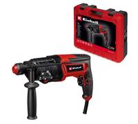 Einhell Marteau Perforateur TC-RH 800 4F (800 W, 2.6 Joules, mécanisme de frappe pneumatique, mandrin SDS-Plus, coffret E-Box)