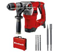 Einhell Marteau perforateur TE-RH 32 4F Kit – 1250 W, 5 J, SDS-Plus, 3 forets (burins pointu/plat)
