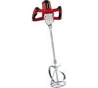Einhell Mélangeur de peinture et de mortier TC-MX 1400-2 E – 1400 W, variateur électronique, tige M14