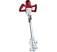 Einhell Malaxeur colles et mortiers TE-MX 1600-2 CE Twin – 1600 W, 2 vitesses, 2 agitateurs Ø120 mm