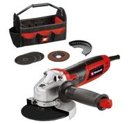 Einhell Kit meuleuse d'angle TC-AG 125/850 - 850 W (3 disques de coupe + 1 disque abrasif)