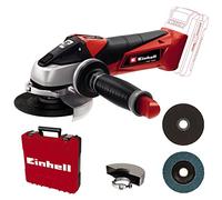 Einhell Meuleuse d'angle Ø115mm sans fil TE- AG 18/115 Li-Solo Power X-Change (18V, Régime : 8500 trs/min, Profondeur de coupe : 28 mm) Livré sans Batterie ni Chargeur