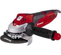 Einhell Meuleuse d'angle Ø125mm TE-AG 125/750 Kit (750 W, Longueur du câble : 3 m) Livré en coffret avec poignée supplémentaire, clé à bride, disque à tronçonner diamant