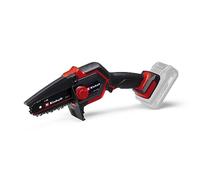 Einhell Mini tronçonneuse sans fil GE-PS 18/15 Li BL-Solo | PXC | 18 V | moteur Brushless | longueur de coupe 12,5 cm | changement guide/chaîne sans outil | sans batterie