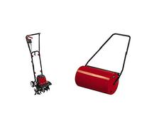 Einhell Motobineuse électrique GC-RT 1440 M (1400 W, Largeur de travail 40 cm, 20 cm) & Rouleau à gazon GC-GR 57 (Epaisseur du métal 1,5 mm, Largeur rouleau 57 cm, Diamètre du rouleau 32 cm)