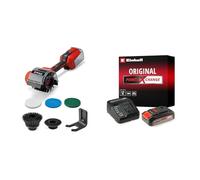 Einhell Nettoyeur de Surface sans Fil PICOBELLA 18/90 Solo Power X-Change (18V, Capot Amovible Anti-éclaboussure) avec Chargeur et Batterie 2,5Ah