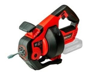 EINHELL Nettoyeur de tubes sur batterie TE-DA 18/760 Li, Appareil de nettoyage de tuyaux