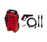 Einhell Nettoyeur haute pression TC-HP 90 – 1200 W, 90 bars, 372 l/h, accessoires inclus, rouge