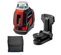 Einhell Niveau laser en croix TE-LL 360 G (autonivelant, lignes laser vertes) Livré avec sacoche et support mural