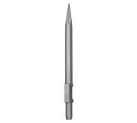 Einhell Original Burin pointu, tige hexagonale, 410 mm | accessoire marteau de démolition | emmanchement SDS-Hex | métal robuste | longueur 410 mm