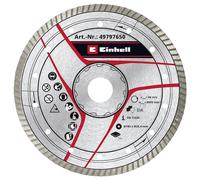 EINHELL Disque diamant turbo, Ø 180 x 25,4 x 2,6mm, Disque de coupe