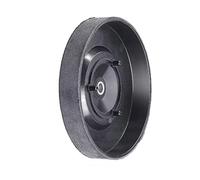 Einhell Original Disque de démorfilage cuir Ø 180 | accessoire touret à eau | pour TC-WG 200 | Ø 180 mm x 30 mm | alésage Ø 12,7 mm | max. 110 tr/min