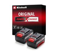 Einhell Original Double Batterie PXC 18 V 4,0 Ah | 2 batteries en set | 900 W | PXC | Li-Ion | ABS | affichage LED | sans chargeur