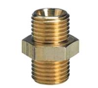 Einhell Original Mamelon double R 3/8" mâle | accessoire compresseur | laiton | pour applications pneumatiques avec filetage mâle 3/8"