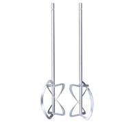 Einhell Original Mélangeur twin, 550 x Ø 120 mm | accessoire pour mélangeur peinture/mortier TE-MX 1600-2 CE Twin | Ø 120 mm | longueur 55 cm | mortier | tige hexagonale