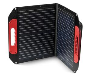Einhell Original Panneau solaire 40 W | 40 W | pliable | pour camping et plein air | pour station d’énergie sans fil TE-ES 18/150/1 Li-C | USB-A, USB-C et XT60