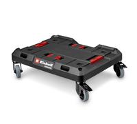 Einhell Original Planche à roulettes E-Case | E-Case System | jusqu’à 120 kg | roulettes pivotantes freinées | transport de mallettes et caisses