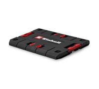 Einhell Original Plaque d'adaptation E-Case Half Size | E-Case System | jusqu’à 300 kg | empilable | verrouillable | combinable avec systèmes E-Case et Half Size