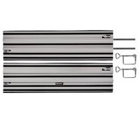 Einhell Original Rails de guidage, 2x 1000 mm | accessoire pour scies circulaires et plongeantes | longueur 1000 mm | pour coupes droites et d’angle
