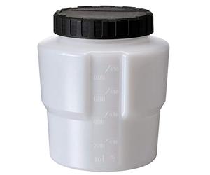 Einhell Original Réservoir Peinture 800 ML pour systèmes de pulvérisation | accessoire système de pulvérisation | volume 800 ml | graduation intégrée | couvercle | montage facile