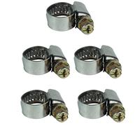Einhell Colliers 4139670 - pour diamètre extérieur 8-12 mm - 5 pièces