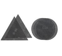 Einhell Original Set de 5 grilles abrasives delta Ø 225 mm | accessoire ponceuse à plâtre | pour TE-DW 225 X et TC-DW 225 | auto-agrippant | 4x P80 | 1x P120