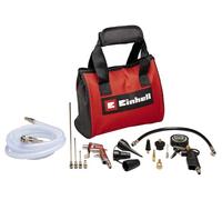 Einhell Kit de 15 accessoires pour compresseur – manomètre numérique et sacoche