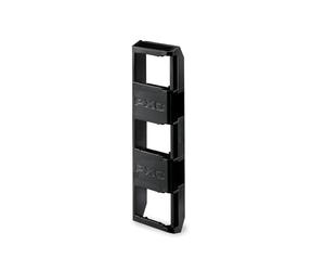Einhell Original Support de batteries E-Case SEALED | E-Case System | support pour 3 batteries | pour E-Cases SEALED avec rail latéral | jusqu’à 4 kg | montage sans outil